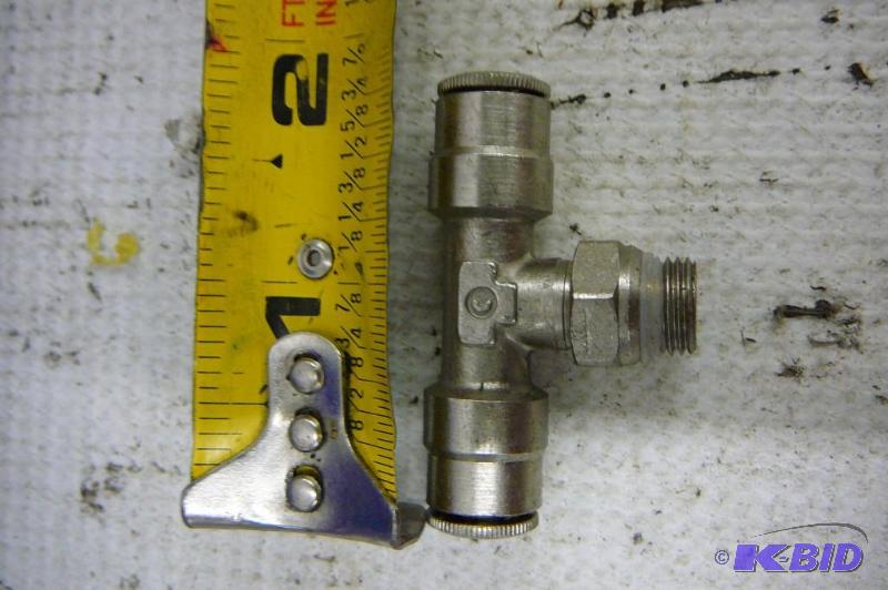 Camozzi pneumatic fittings 6430-04-02B tee sw...
