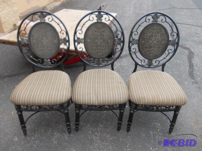 lot 38 image: 3-Chairs (Ashley Furniture Brand) Unique, Hea...