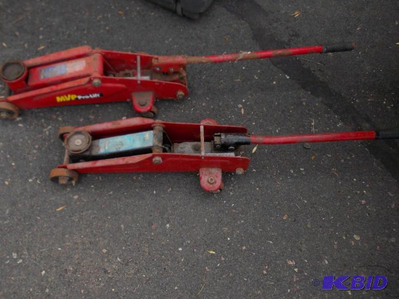 lot 9 image: 2-Hydraulic Floor Jacks...