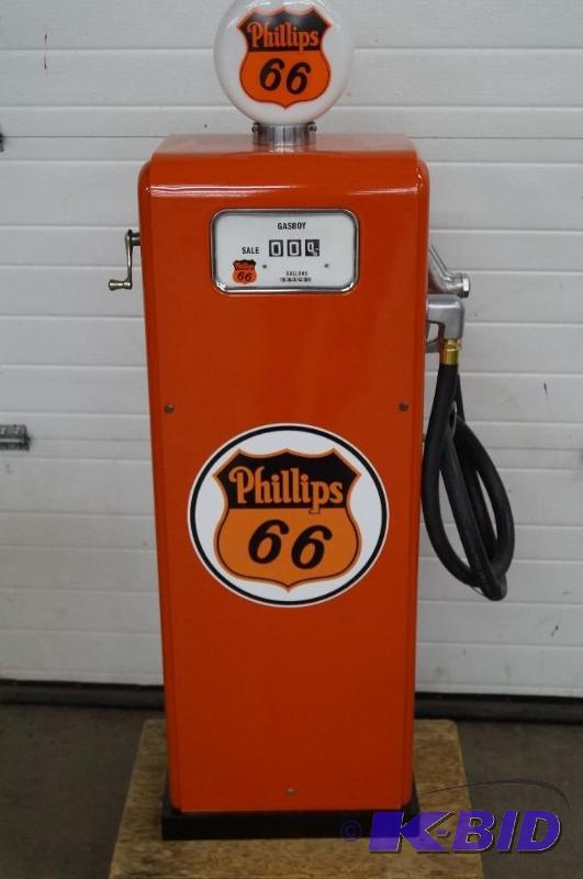 Restored gas pump