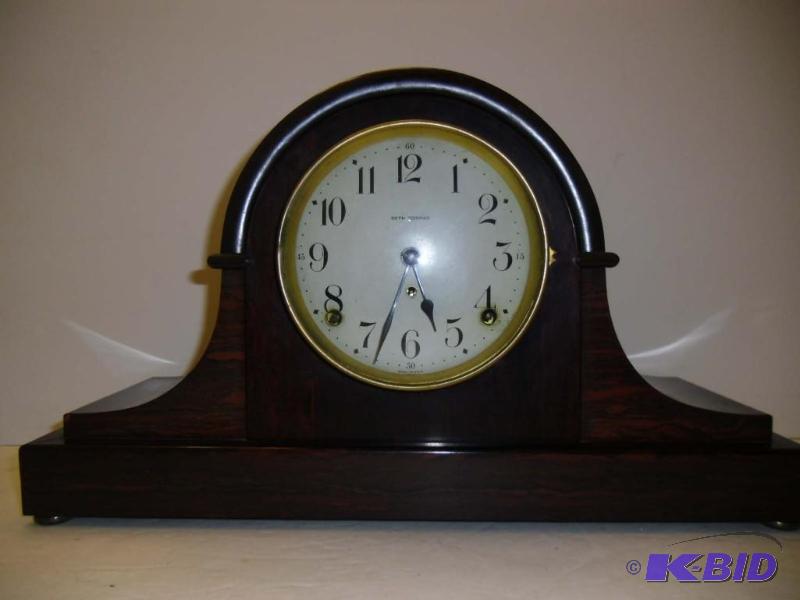 lot 20027 image: 1940s Seth Thomas Mantel Clock Made in USA