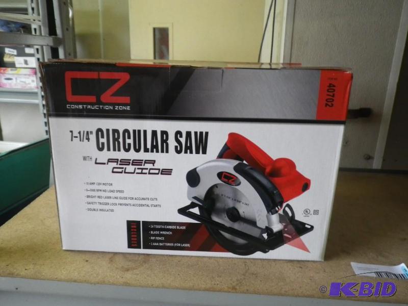 New CZ circular saw...