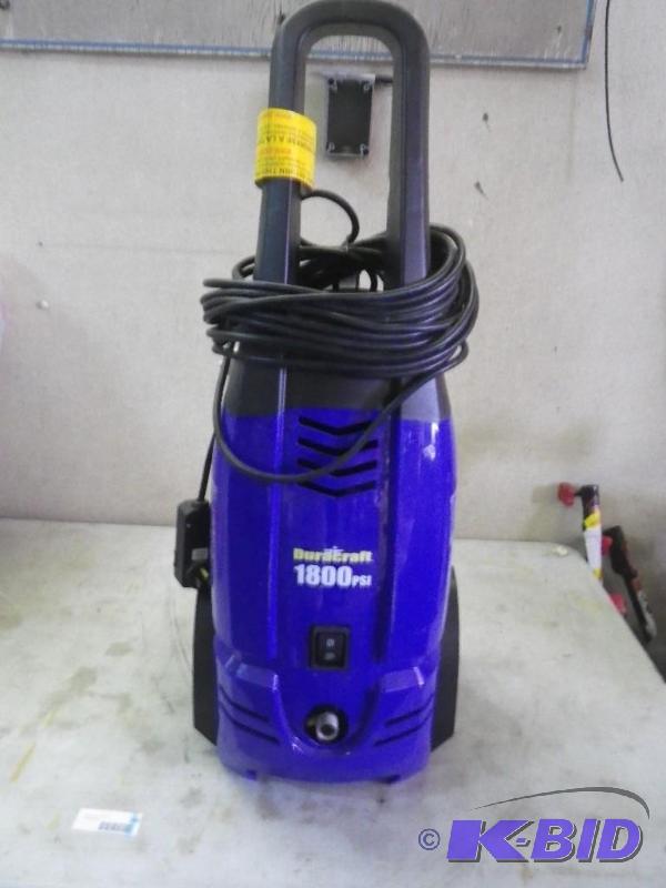 Duracraft 1800 psi pressure washer body...