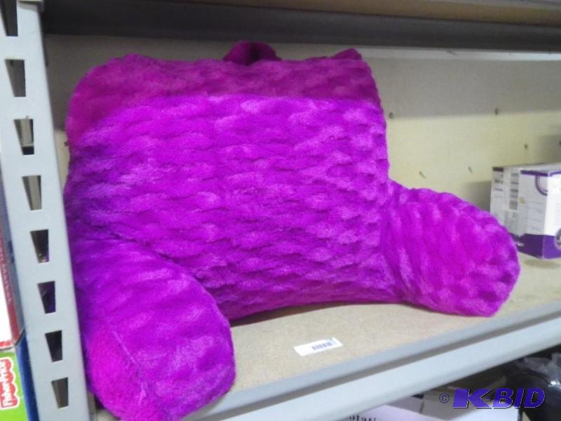 purple pillow...