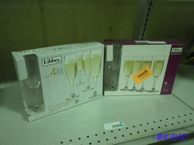 champagne glasses...