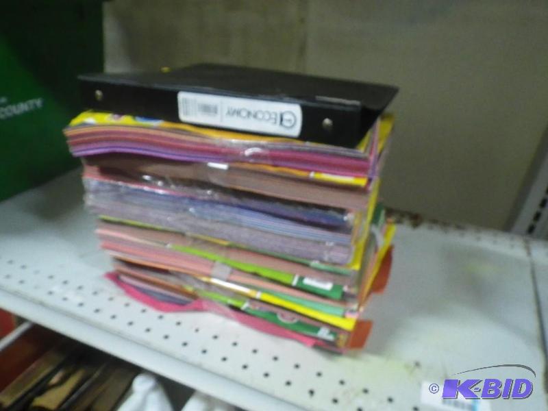 construction paper...