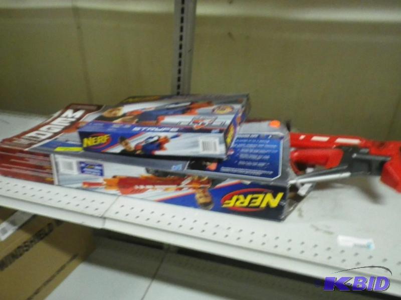 Nerf guns...