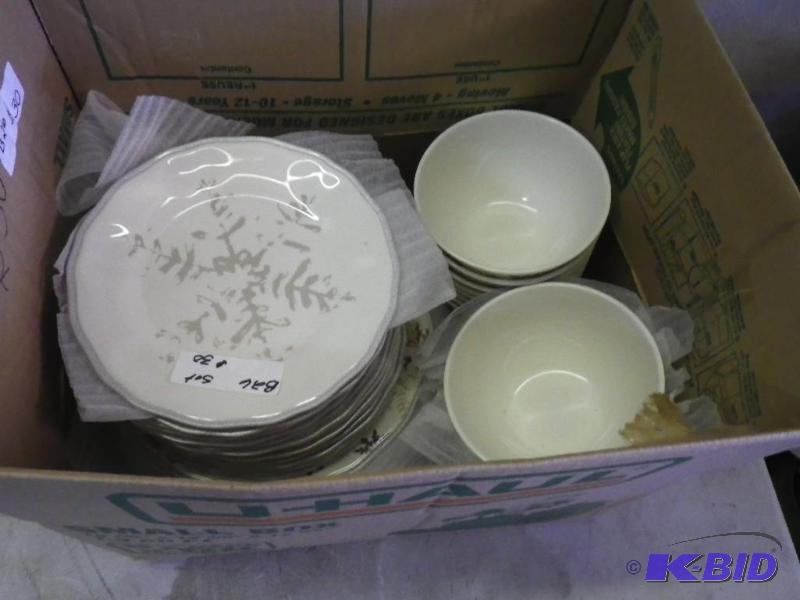 winter plate and bowl set...