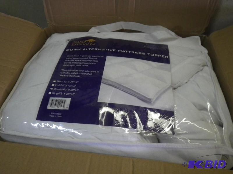 Down mattress topper, qn...