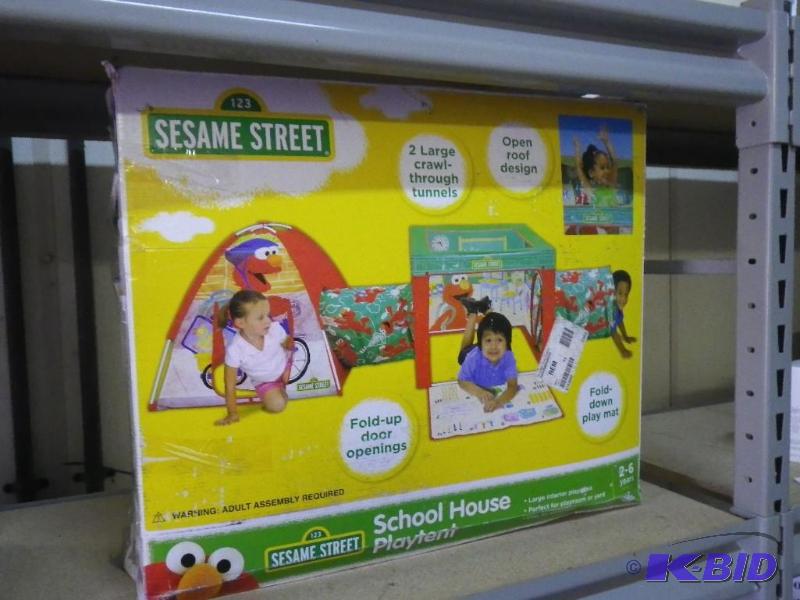 Sesame street play house...