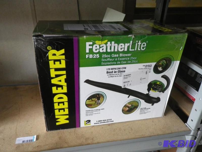 New Weedeater blower...