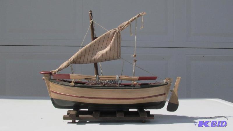 Wood Sail Boat