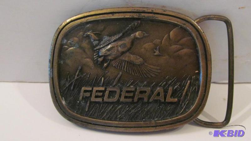 Belt Buckle  Federal Ammo