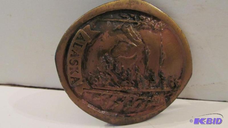 Belt Buckle  Alaska