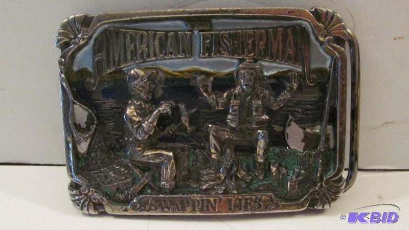 Belt Buckle  American Fisherman