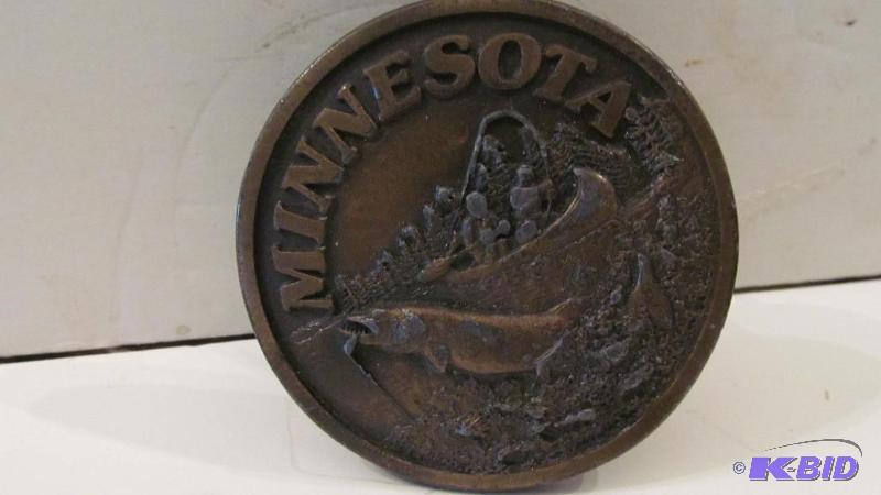 Belt Buckle  Minnesota