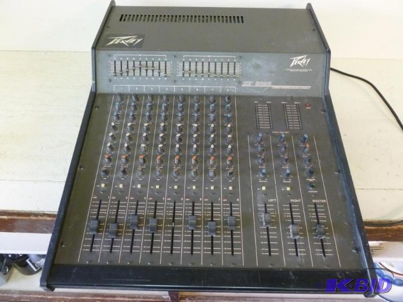 Large Peavey Stereo Mixing Console Model XR -...