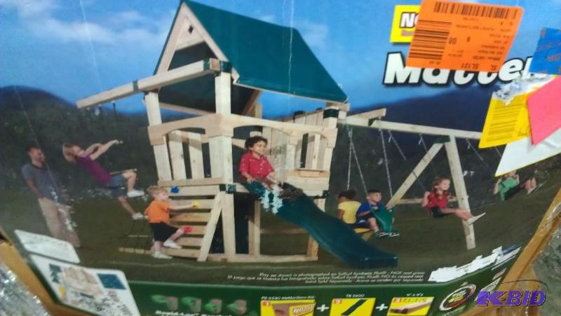 The Matterhorn Play Castle. Timberbuilt brand...