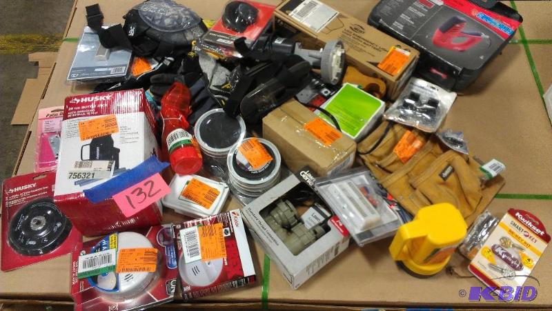 HUSKY 20 ton Bottle Jack, Electric Stapler an...