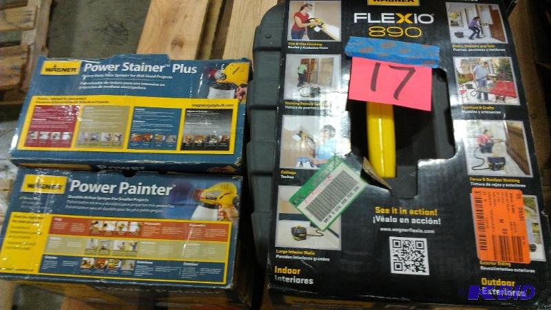 Wagner 890 Flexio IndoorOutdoor Paint Spraye...