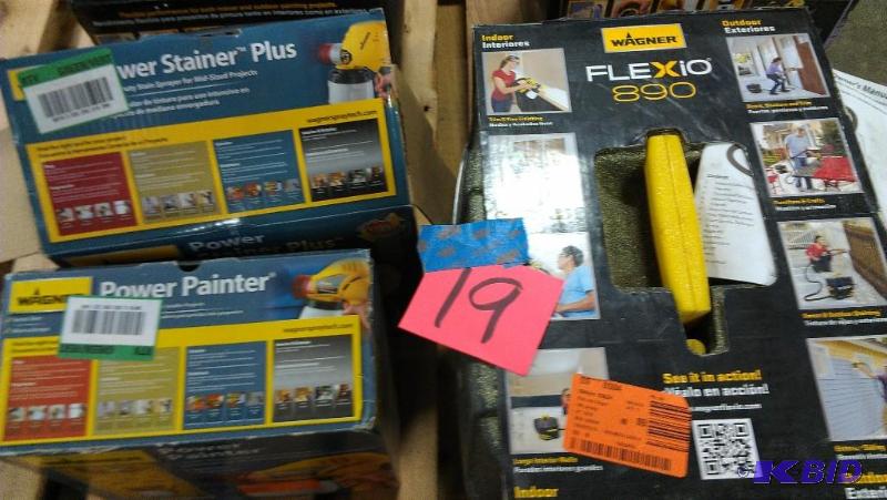 Wagner 890 Flexio IndoorOutdoor Paint Spraye...