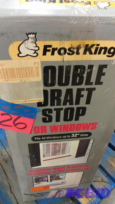 Frost King Double Draft Stop for windows up t...