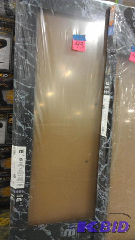 Shower Door. 30-32&quot x 67 18&quot. Fram...