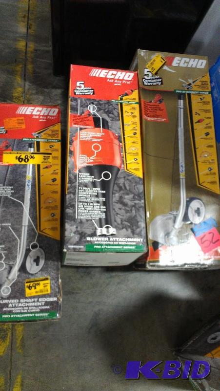 Three Echo products. All slightly different a...