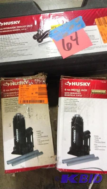 Jack up Anything Two 6 ton bottle jacks and ...