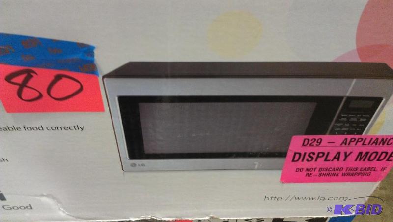 LG Microwave Oven.  2 Cubic foot  1200 Watt...
