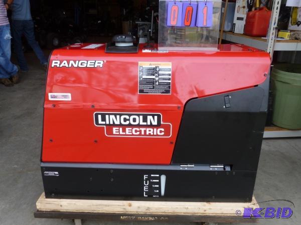 Lincoln dc weldergenerator. 225 ranger. 23 h...
