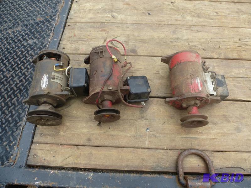 lot 36 image: Delco Remy Alternators From Farmall&nbspTra...