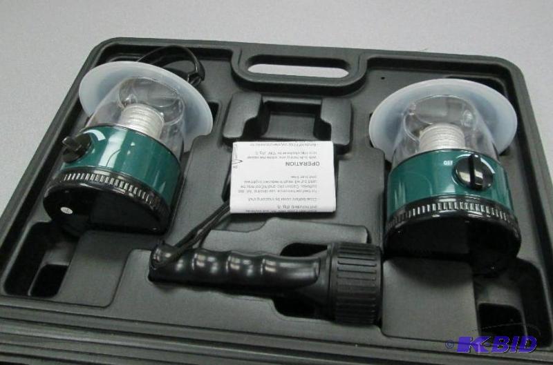 lot 128 image: Toughest LED water resistant lantern, and 7 L...