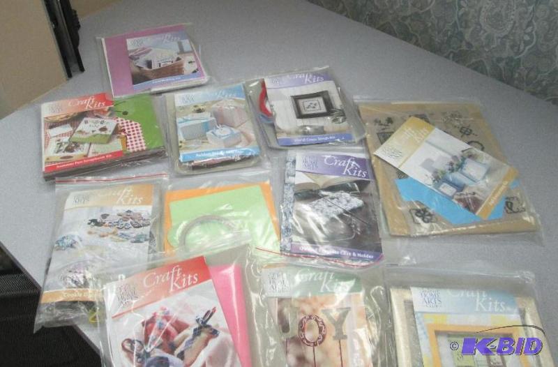 lot 130 image: Assortment of craft package to put together...