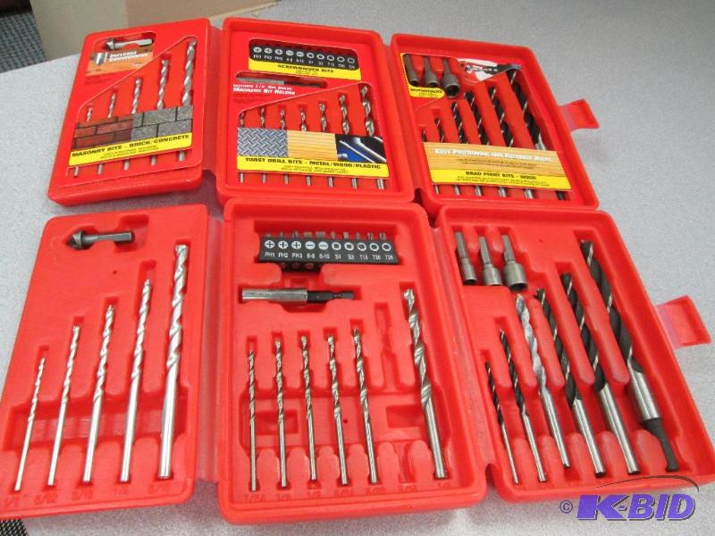 lot 134 image: One USED AND ONE NEW  Masonry bits-BrickConc...