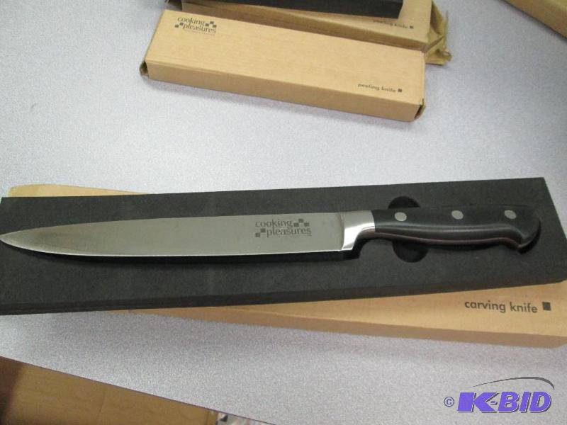 lot 143 image: Cooking Pleasures carving knife...