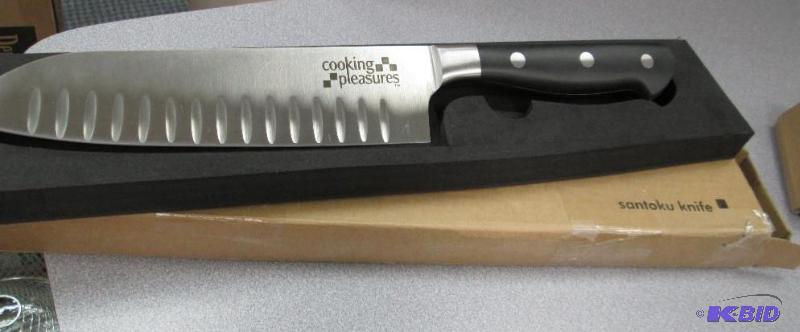 lot 149 image: Cooking Pleasures Santoku knife...