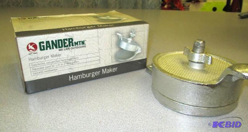 lot 154 image: Gander MTN. Hamburger maker...
