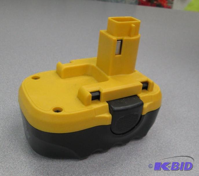 lot 162 image: 18 v battery for cordless drills...
