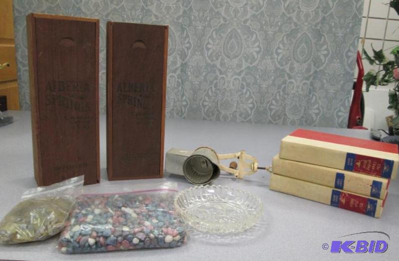lot 202 image: USED Alberta Springs Canadian sipping Whiskey...