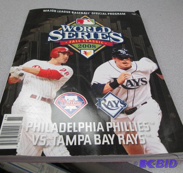 lot 216 image: World Series Fall Classic 2008-very good cond...