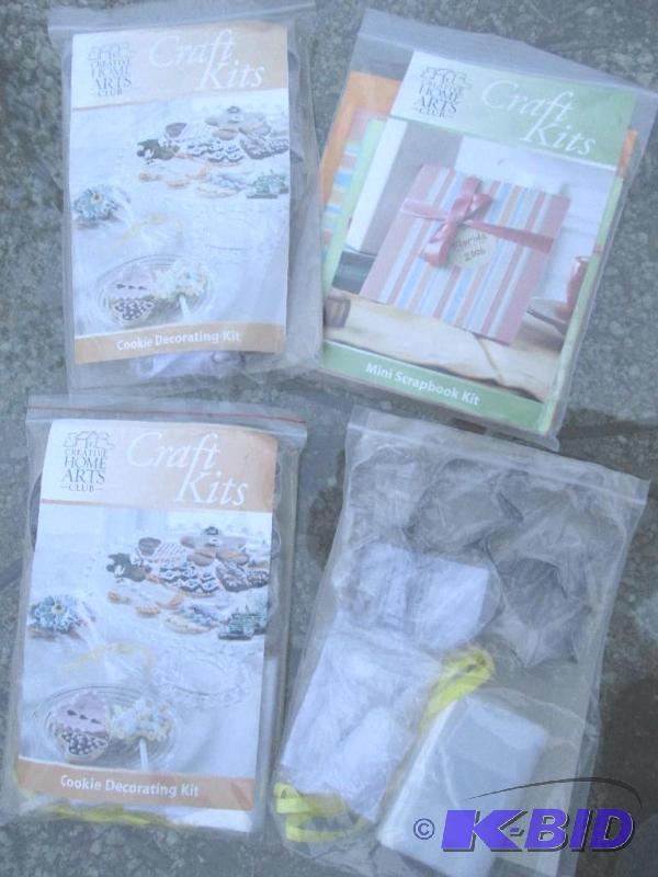 lot 272 image: 4 Baking and scrapbook kits D...