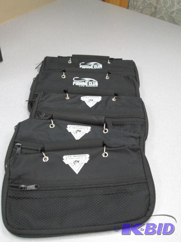 lot 33 image: Qty 5 Fishing worm bags...