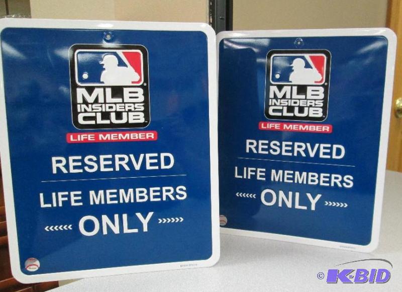lot 58 image: Qty 2 MLB insider club Live member reserved l...