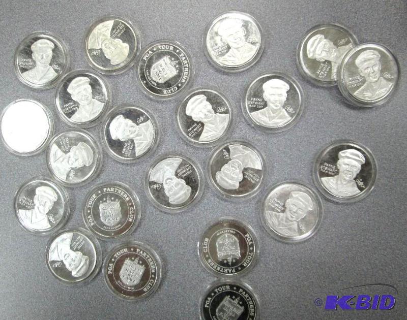 lot 72 image: Qty 22 Payne Stewart H.O.F. 2001 PGA Tour Par...