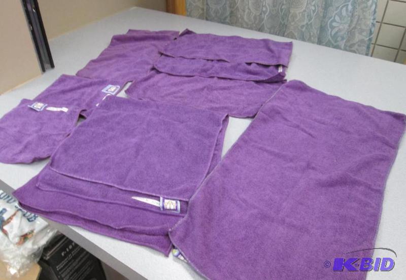 lot 8 image: Qty 9 New Microfiber cloths various sizes...