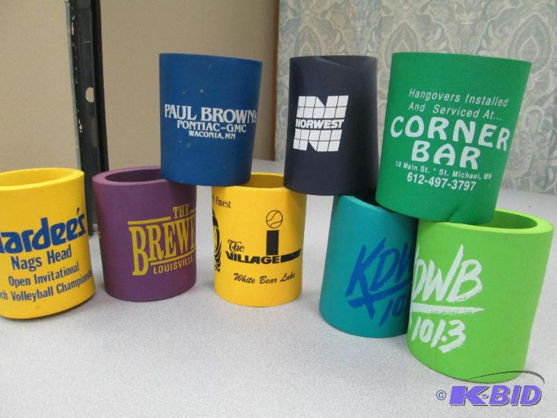lot 95 image: Qty 8 foam can coolers...