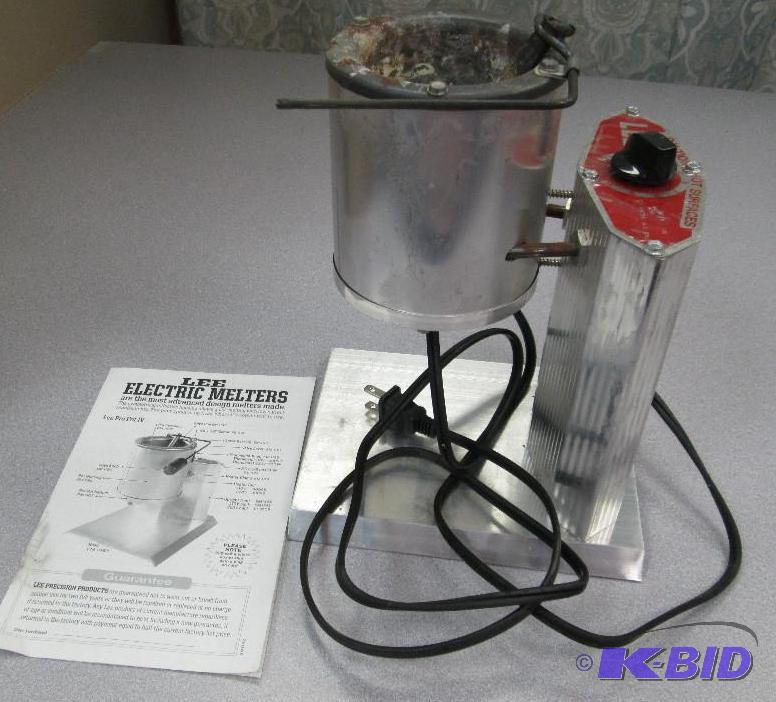 lot 96 image: USED Lee Electric Melter- does not hold light...