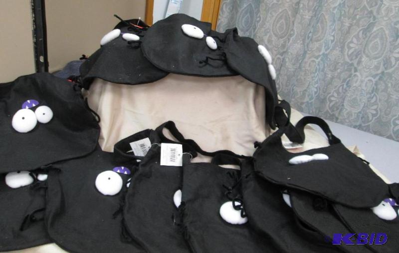 Qty 12 Halloween treat bags has a monster fac...