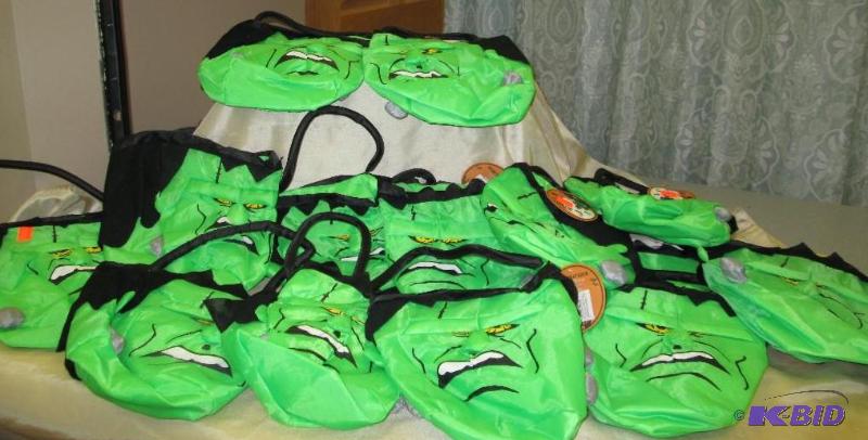 Qty 14 Halloween scary treat bags...